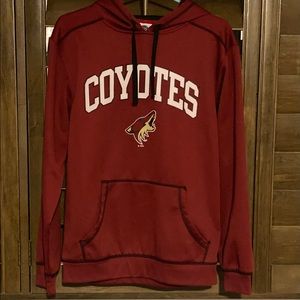 Men’s Arizona Coyotes Hockey Hoodie Sweatshirt S Small Excellent Condition Large